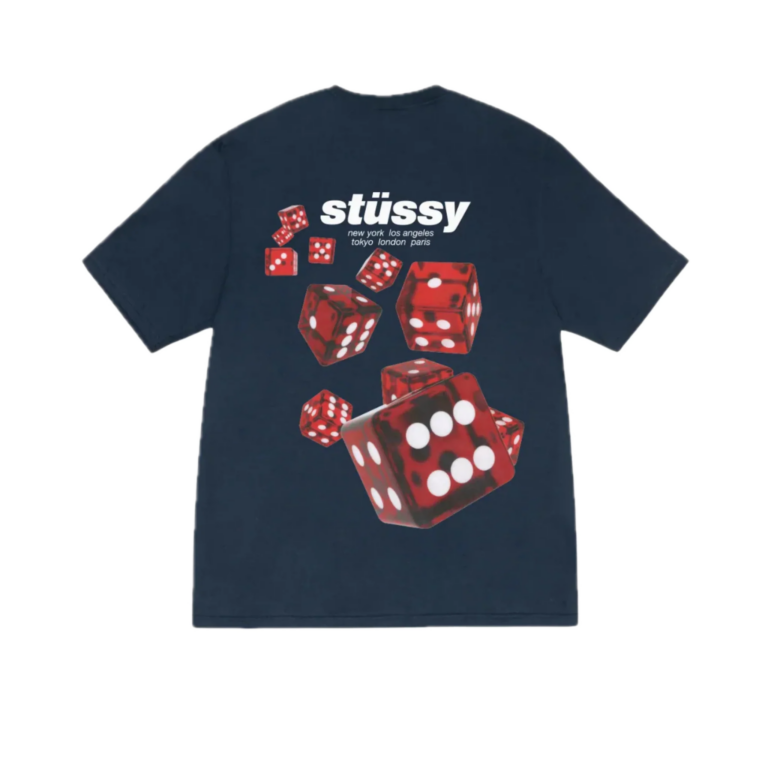 Koszulka Stussy Rollers Tee Navy