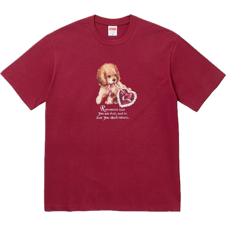 Supreme Dust Tee Cardinal Supreme Dust Tee Cardinal