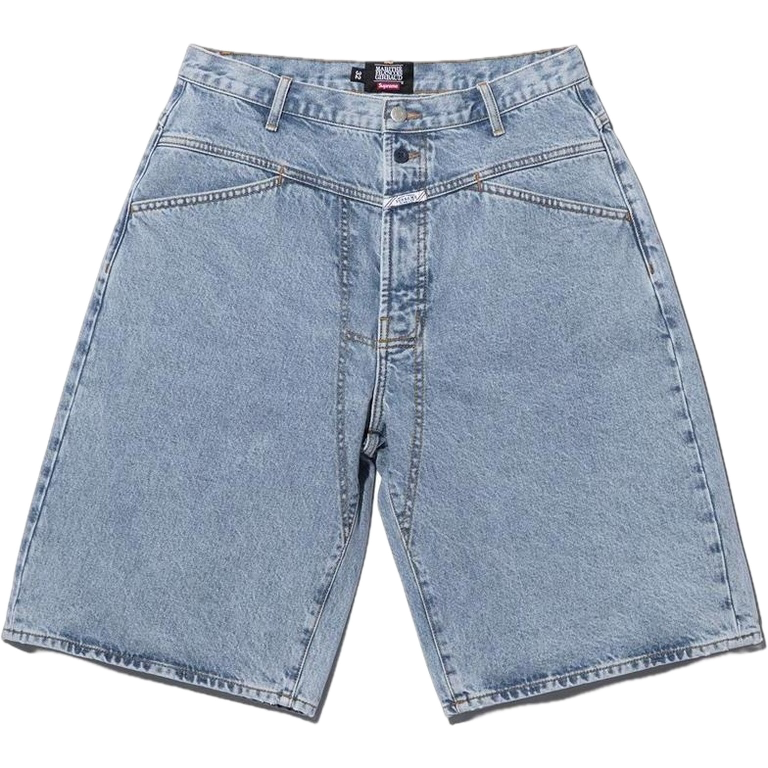 Supreme Marithé François Girbaud X-Seam Baggy Denim Short Washed Indigo