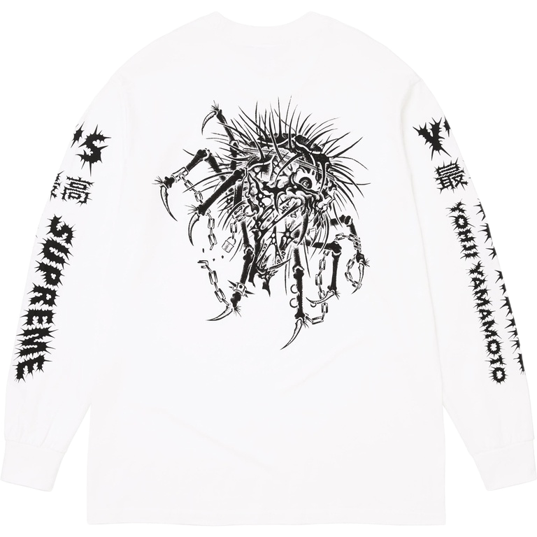 Supreme Yohji Yamamoto Y’s Longsleeve Black White Supreme Yohji Yamamoto Y’s Longsleeve Black White