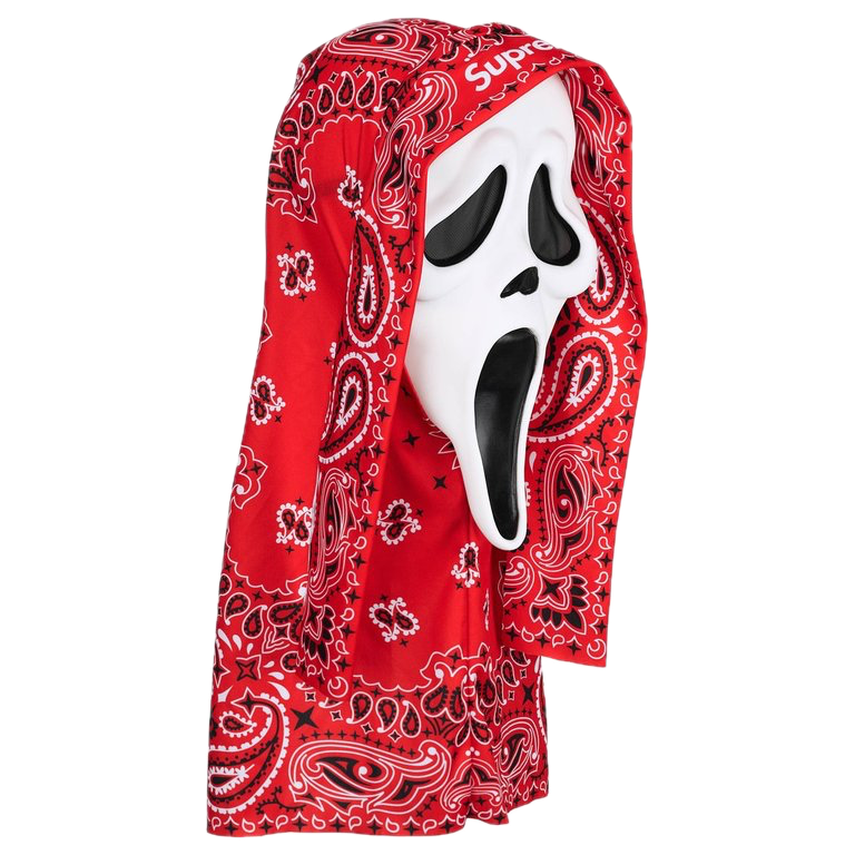 Suprme Ghostface Mask Red
