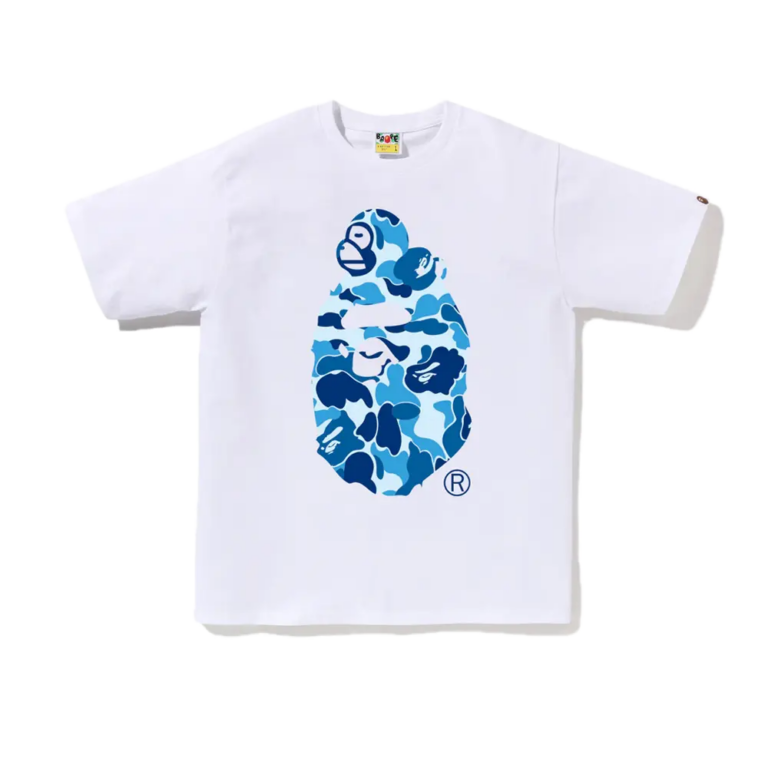 Bape ABC Camo Milo on Big Ape White Blue
