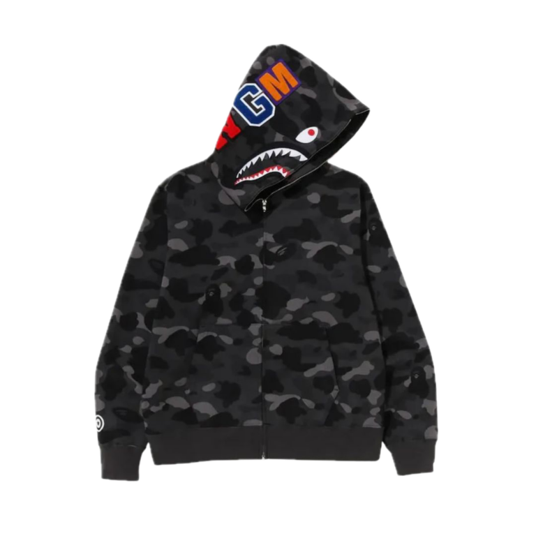 Bape Shark Black Camo