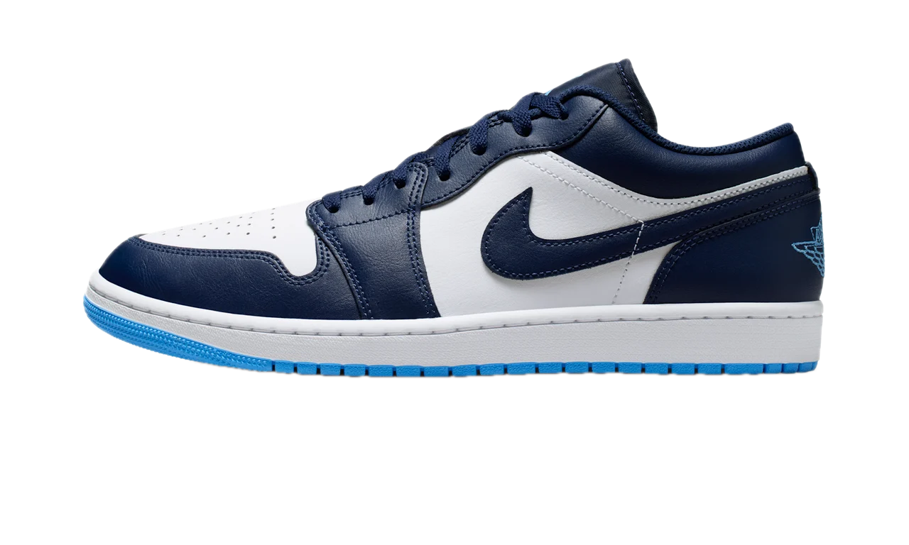 Jordan 1 Low Midnight Navy University Blue 5