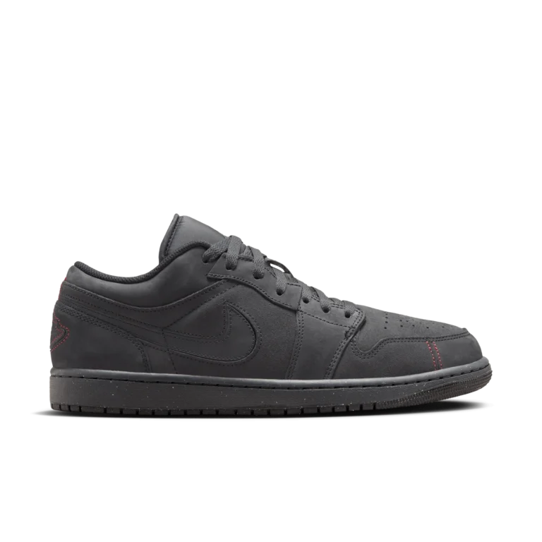 Jordan 1 Low SE Craft Dark Smoke Grey Varsity Red