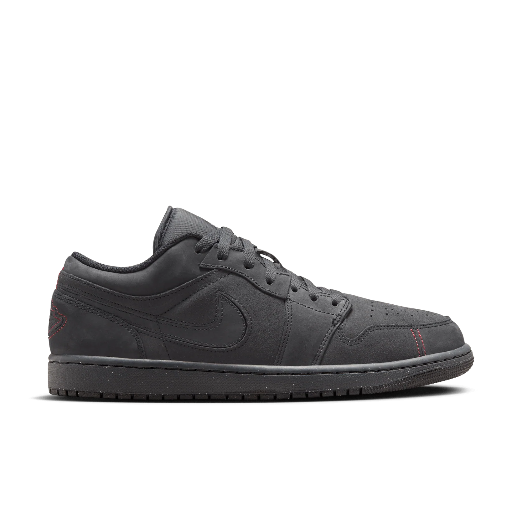Jordan 1 Low SE Craft Dark Smoke Grey Varsity Red 1