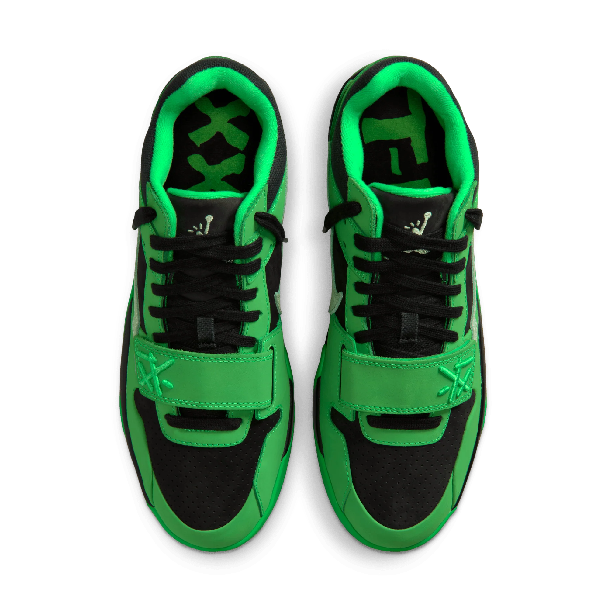 Jordan CJ1 T-Rexx Travis Scott Green Spark 2