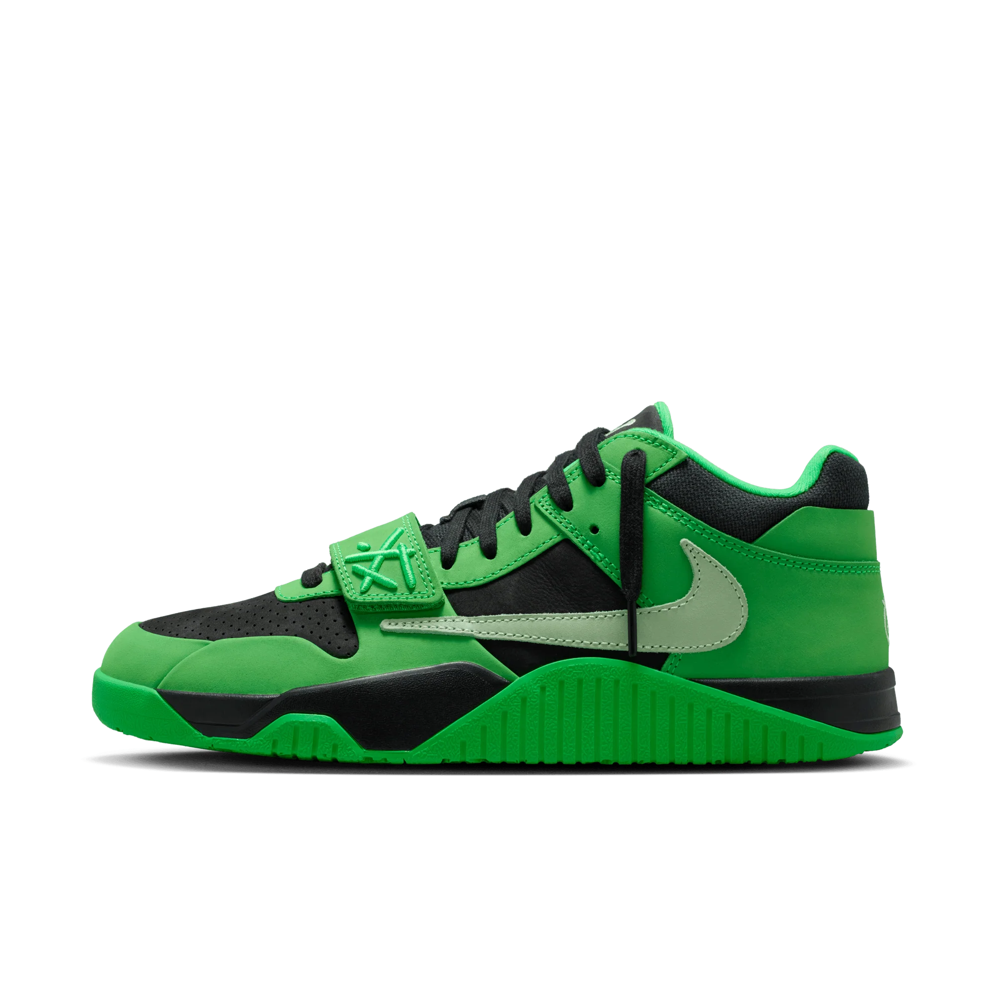Jordan CJ1 T-Rexx Travis Scott Green Spark 4