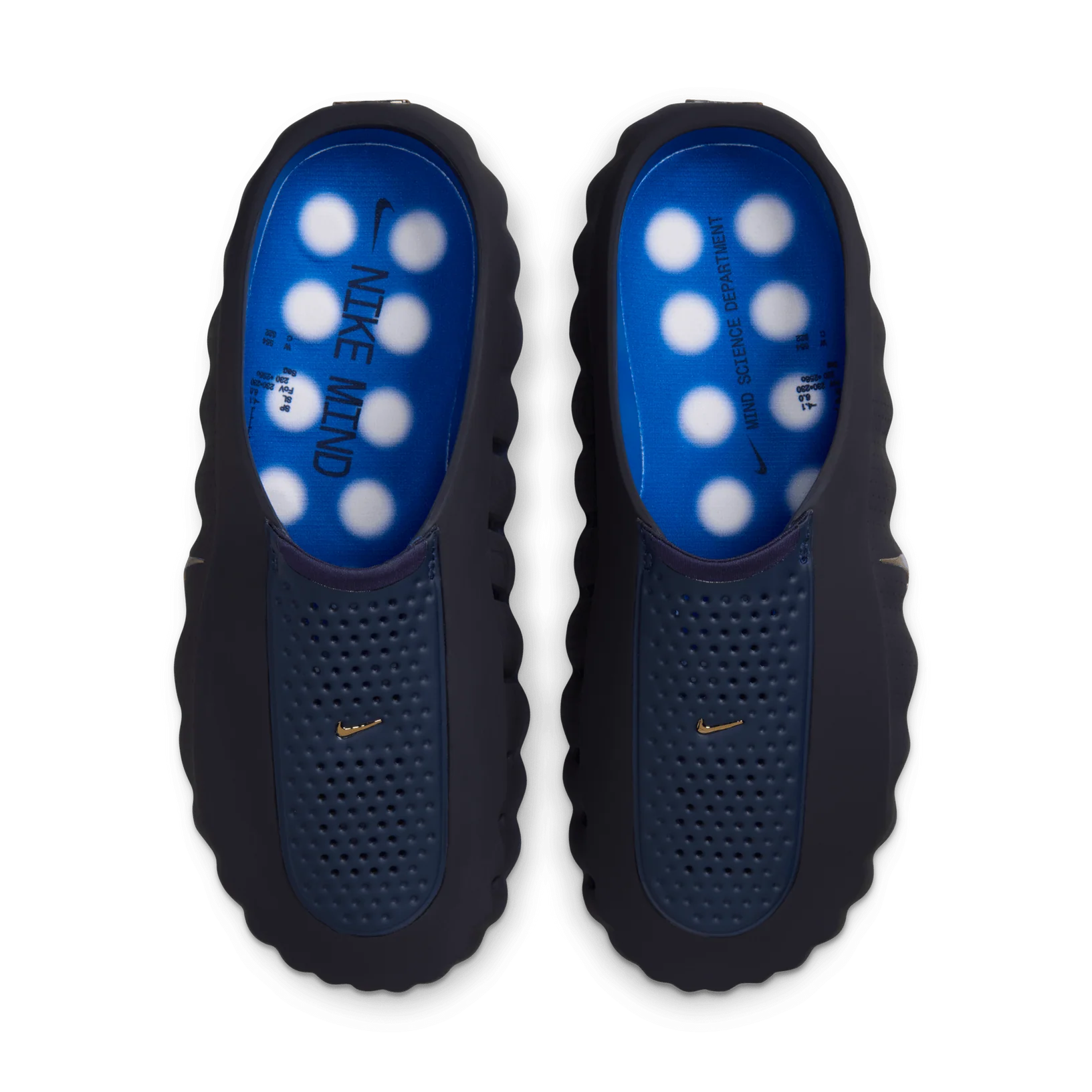 Nike Mind 001 Slide Blackened Blue Game Royal 2