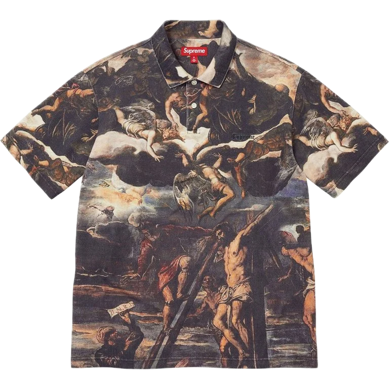 Supreme Crucifixion Polo Multicolor
