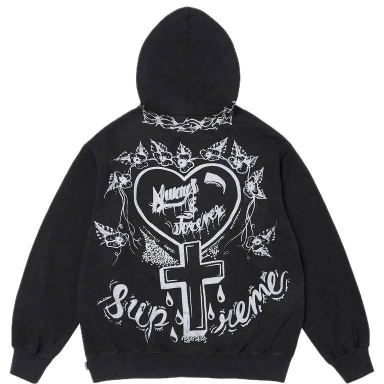 Supreme Forever Hooded Sweatshirt Black