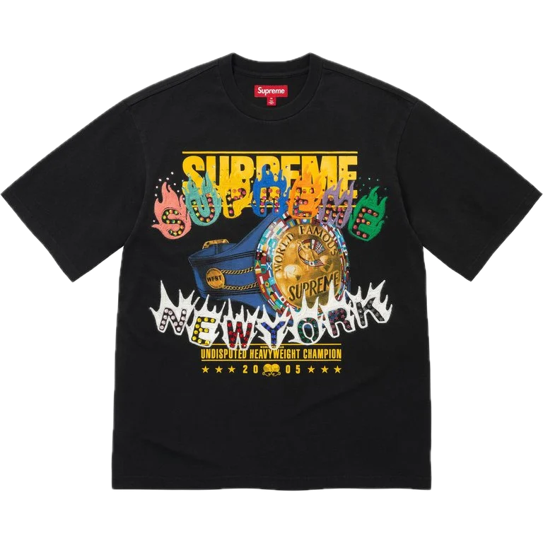 Supreme Undisputed S/S Top Black