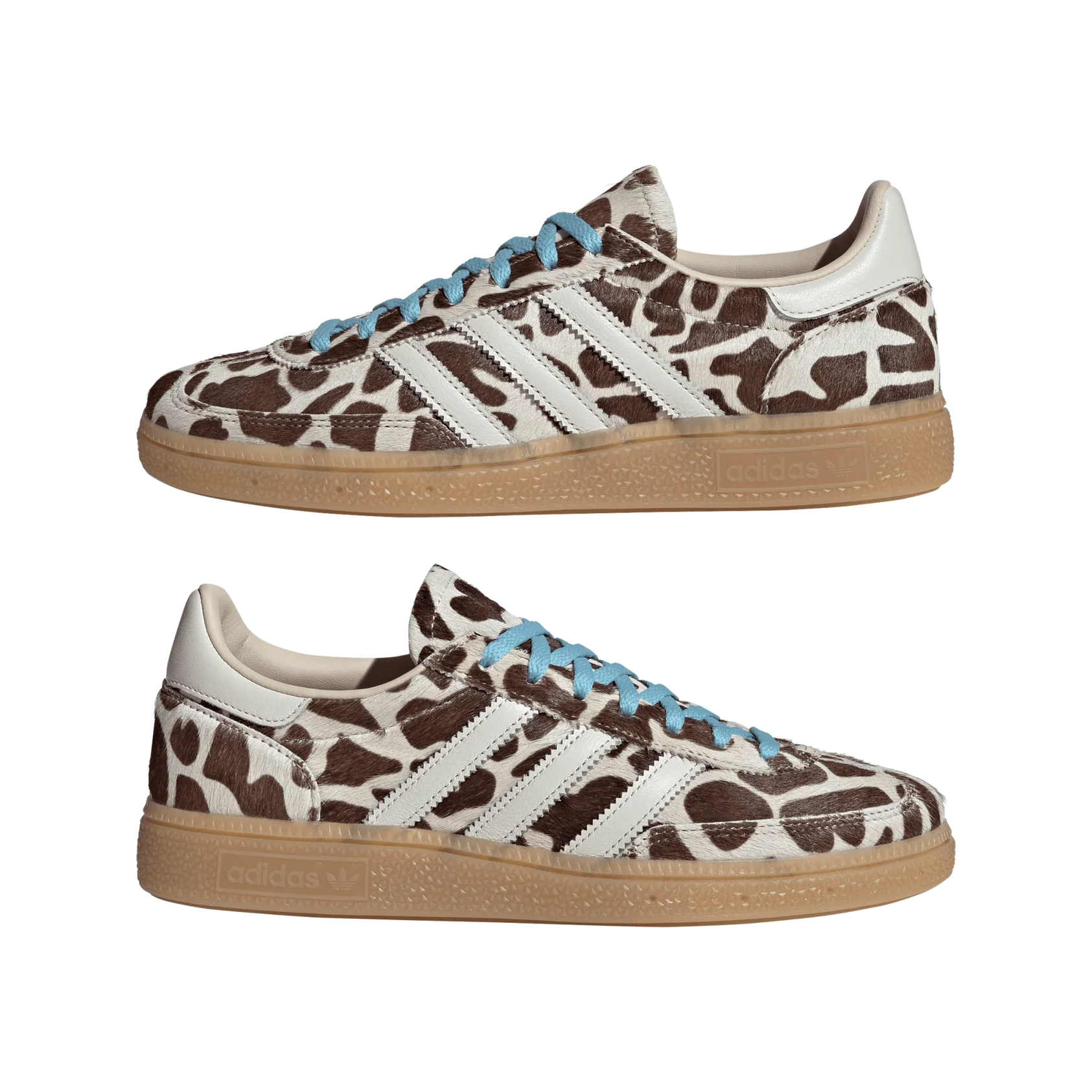 adidas Handball Spezial Cow Print Crystal Linen (Women's) 1