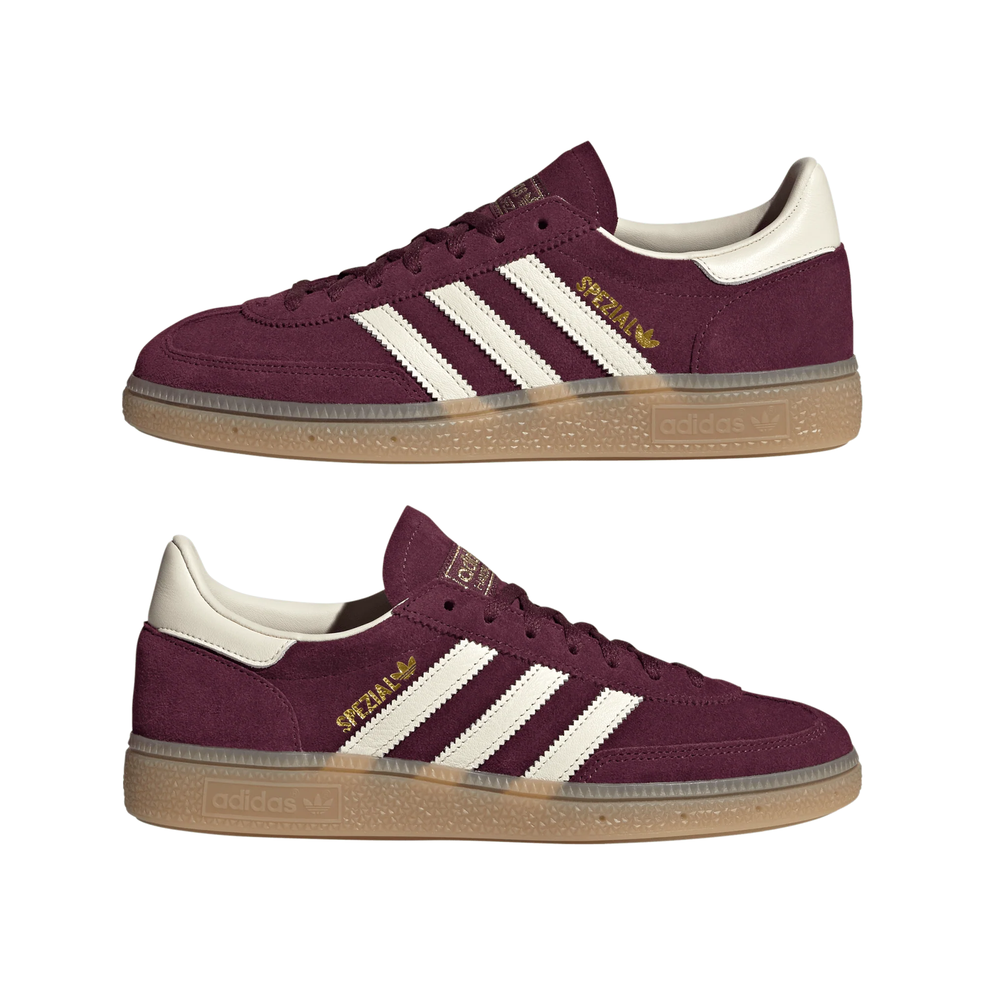 adidas Handball Spezial Maroon Cream White (Women's) 1