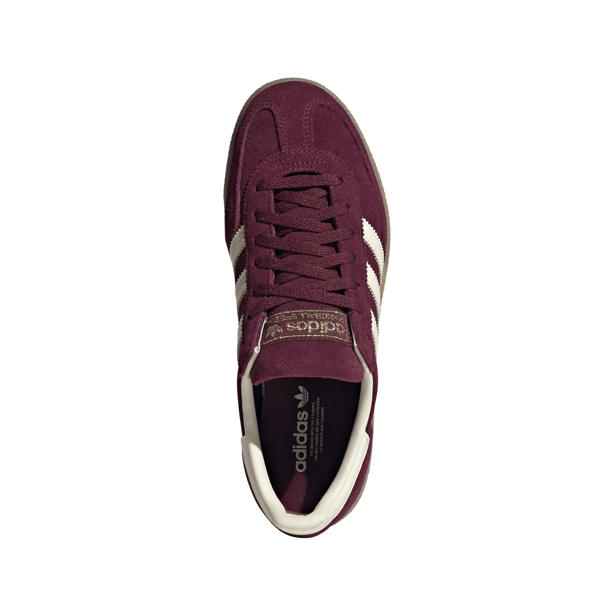 adidas Handball Spezial Maroon Cream White (Women's) 2