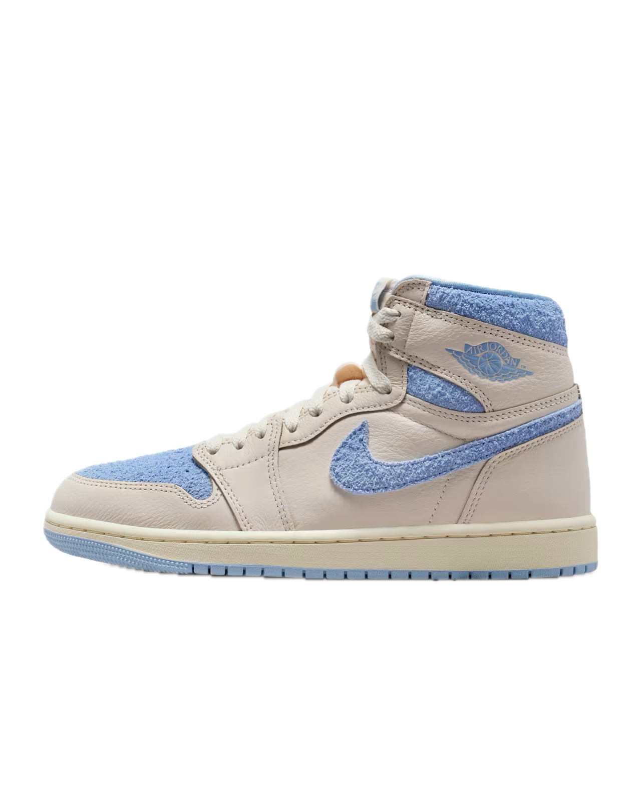 Jordan 1 Retro High OG Pale Ivory Psychic Blue (Women's) 8