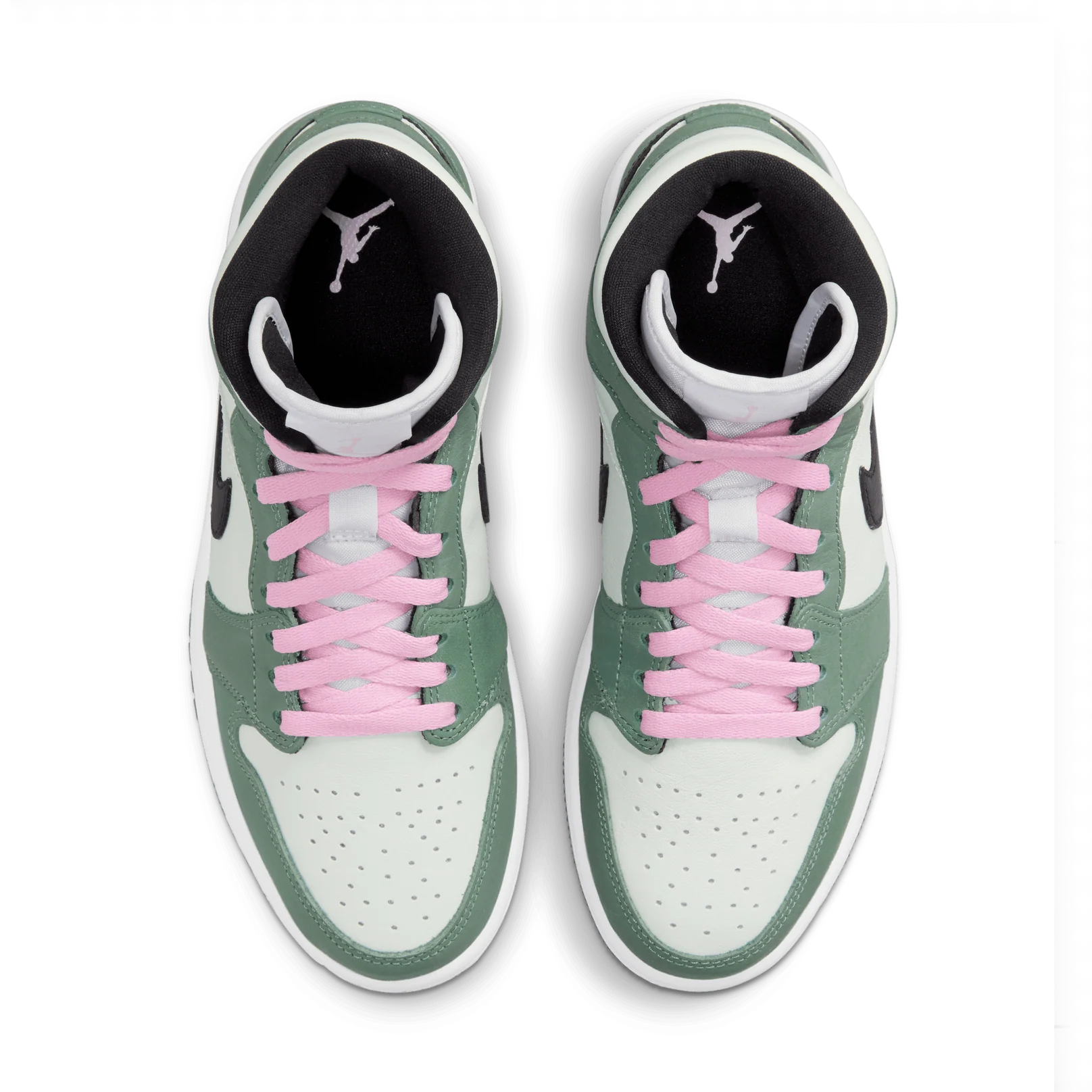 Jordan 1 Mid Dutch Green (Women's) 2