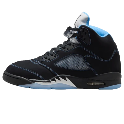 Jordan 5 Retro Black University Blue (2026) 1