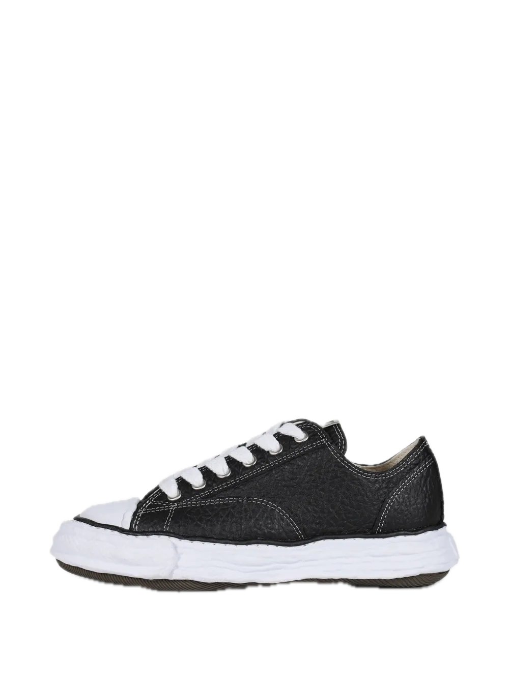 Maison Mihara Yasuhiro Peterson 23 OG Sole Monster Leather Low Black White 23