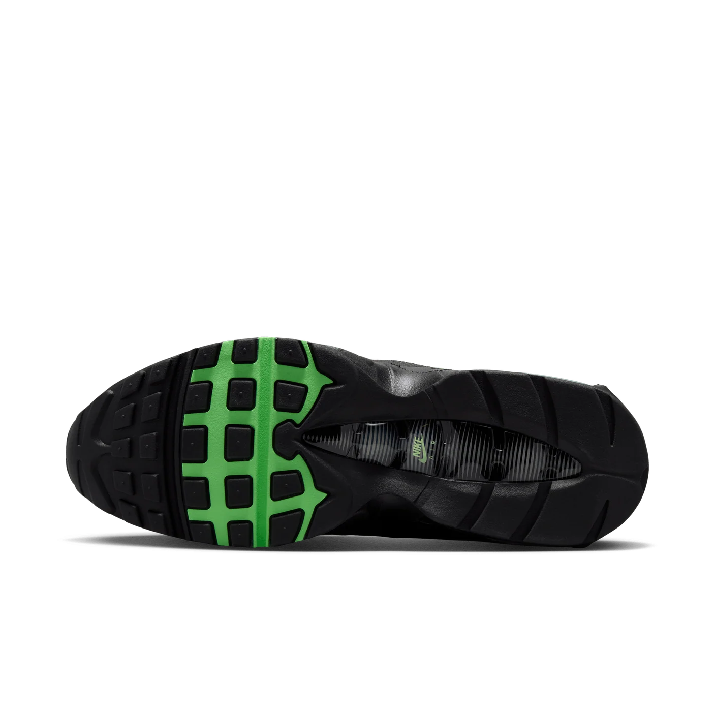Nike Air Max 95 Big Bubble Iron Grey Illusion Green 5