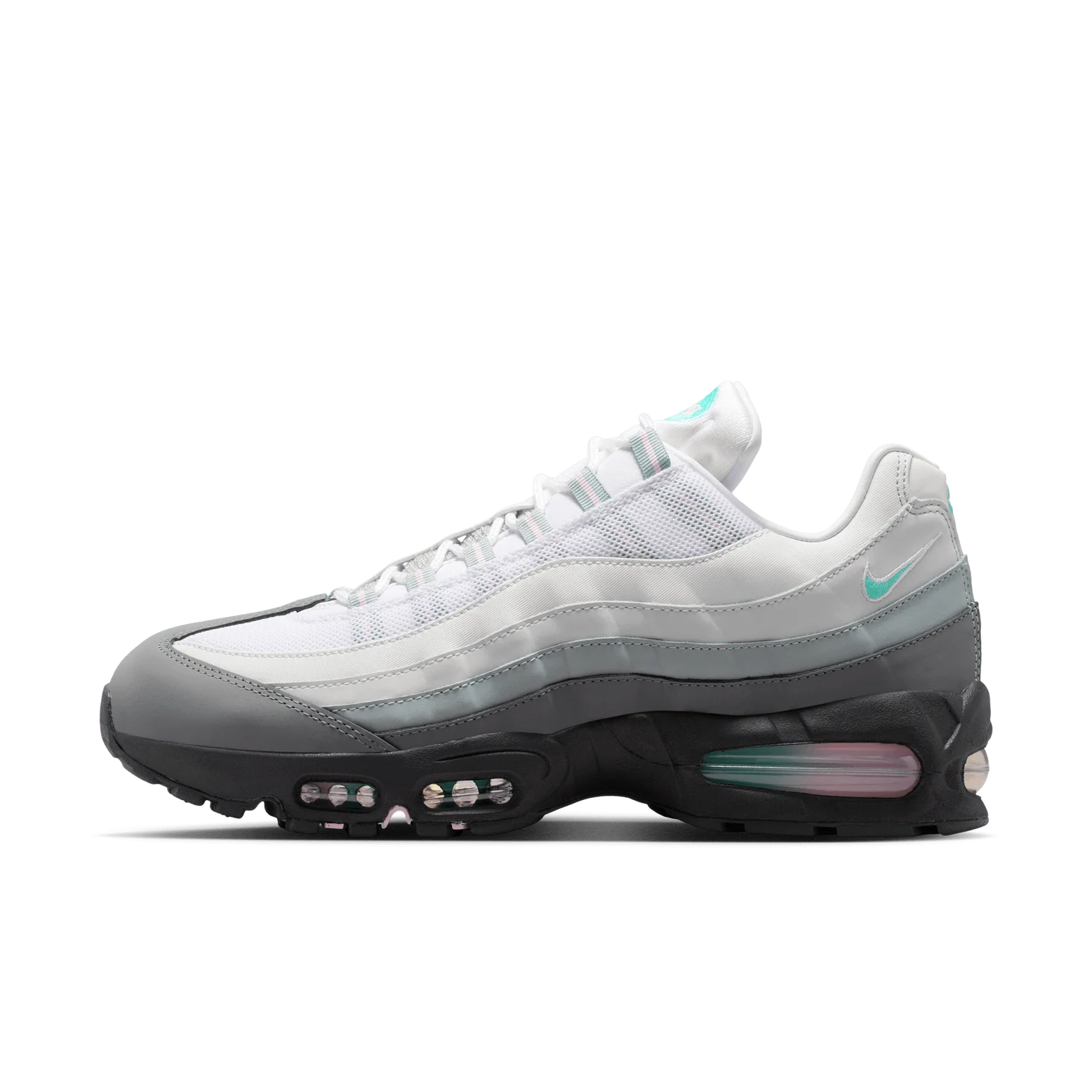 Nike Air Max 95 'Big Bubble - White Hyper Turquoise' 4