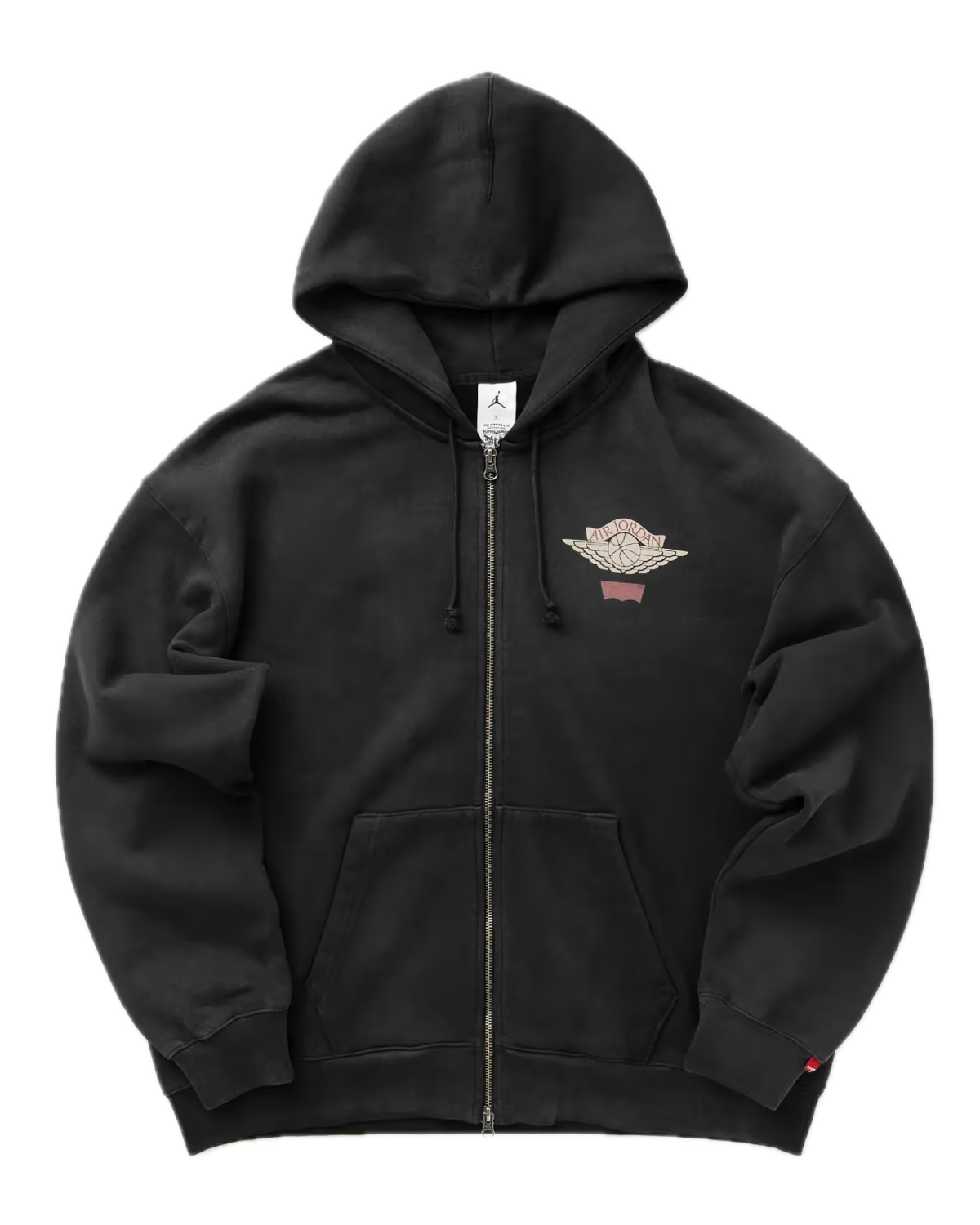 Nike Jordan x Levi's Full Zip Hoodie Black