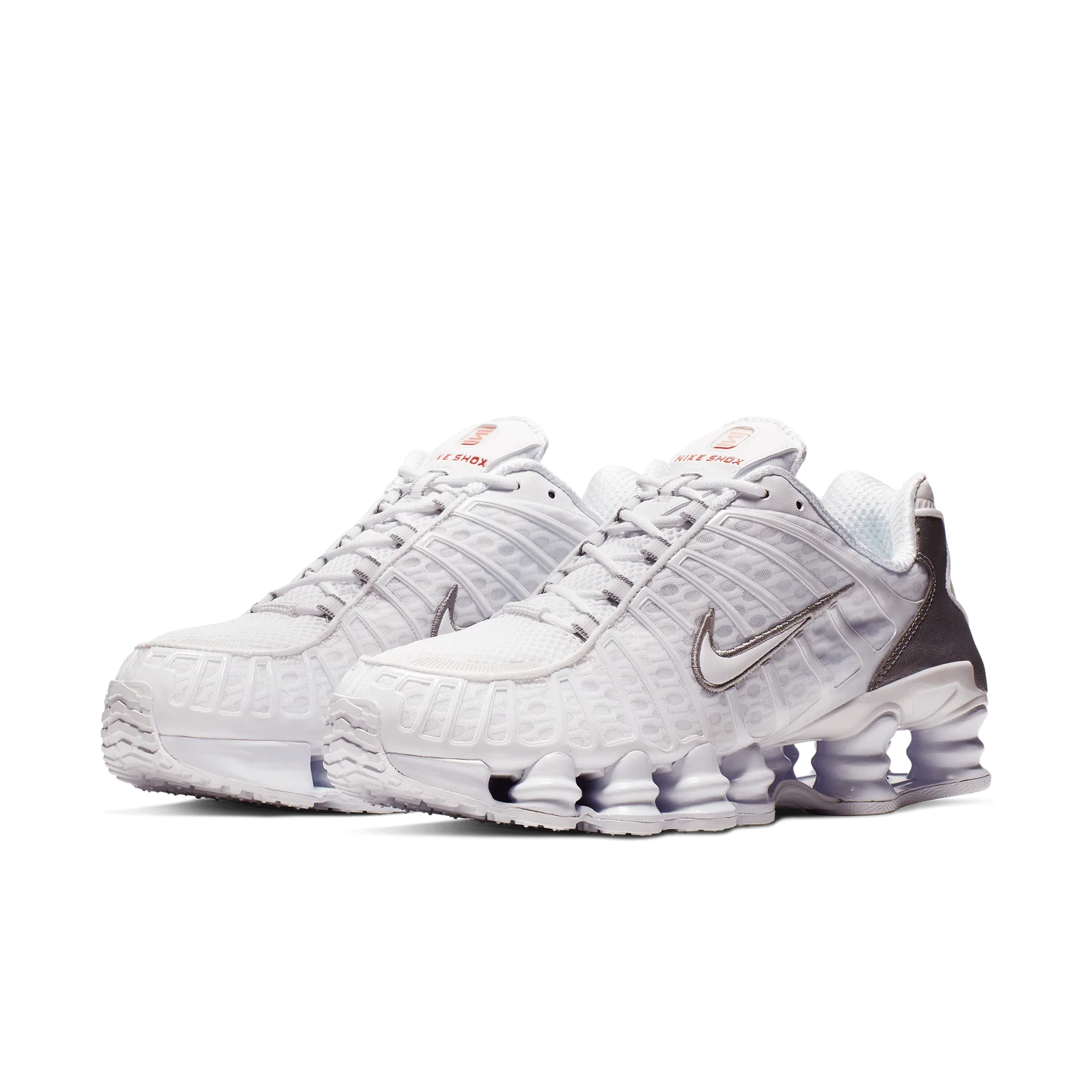 Nike Shox TL White Metallic Silver 2