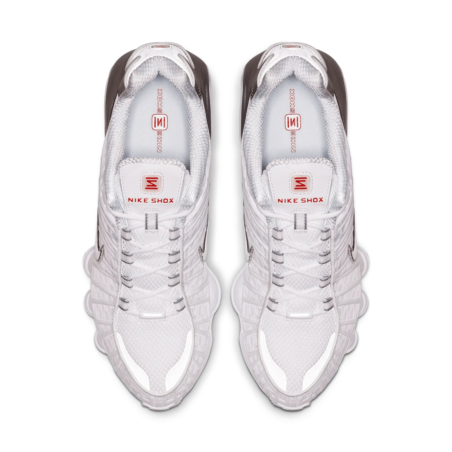 Nike Shox TL White Metallic Silver 3