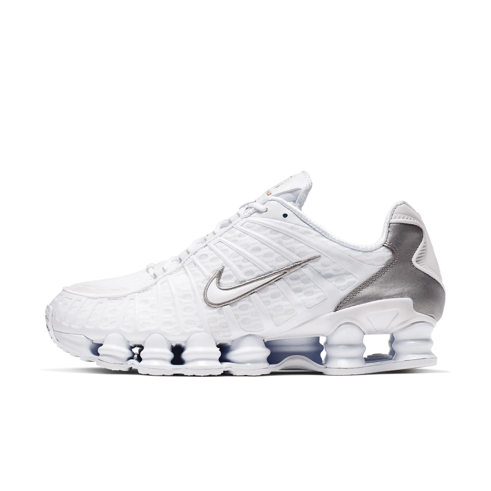 Nike Shox TL White Metallic Silver 5